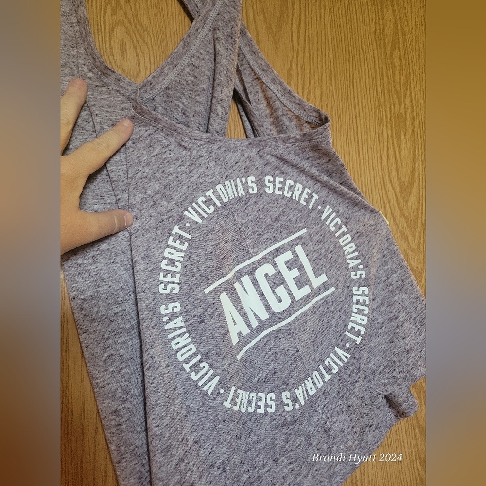 Victoria Secret Angel Racerback Tank Top - Picture 4 of 10